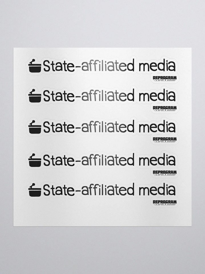 State-affiliated Sticker product image (1)