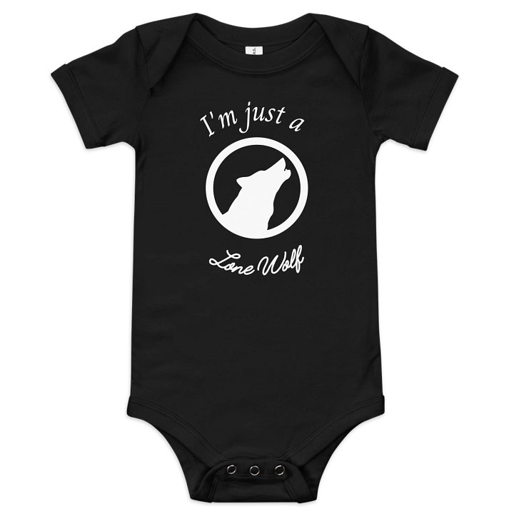 "Lone Wolf" Baby One-Piece product image (1)