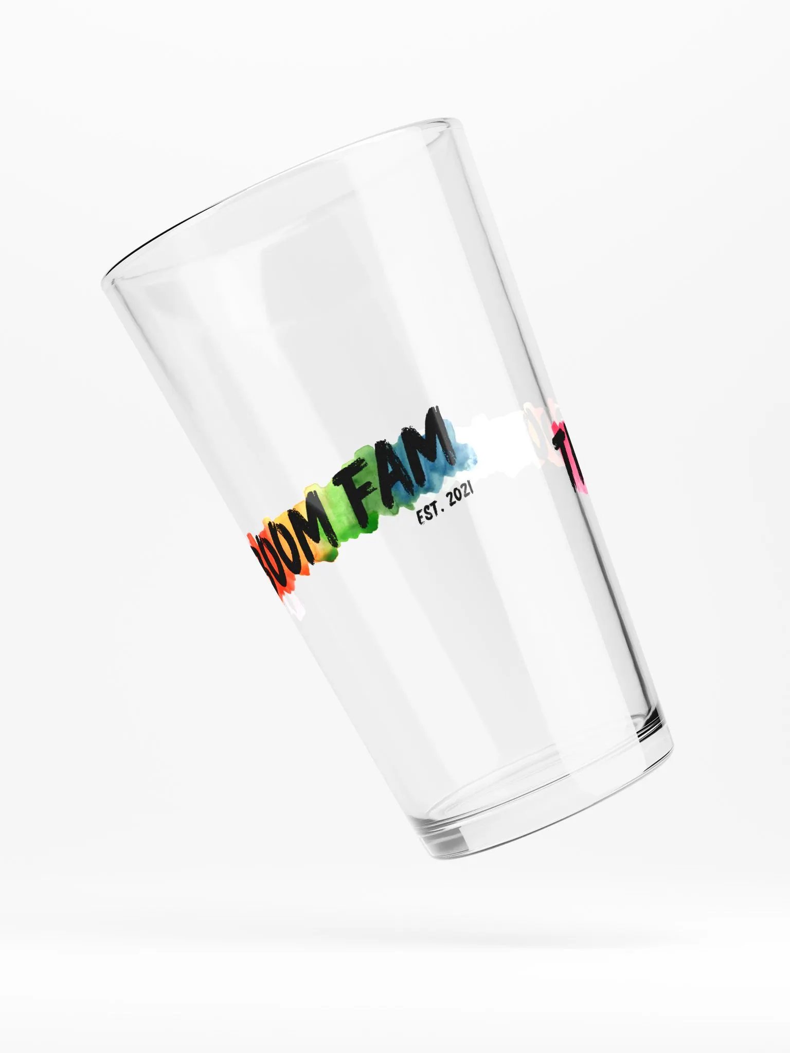 BOOM Fam Est 2021 Pint Glass product image (4)
