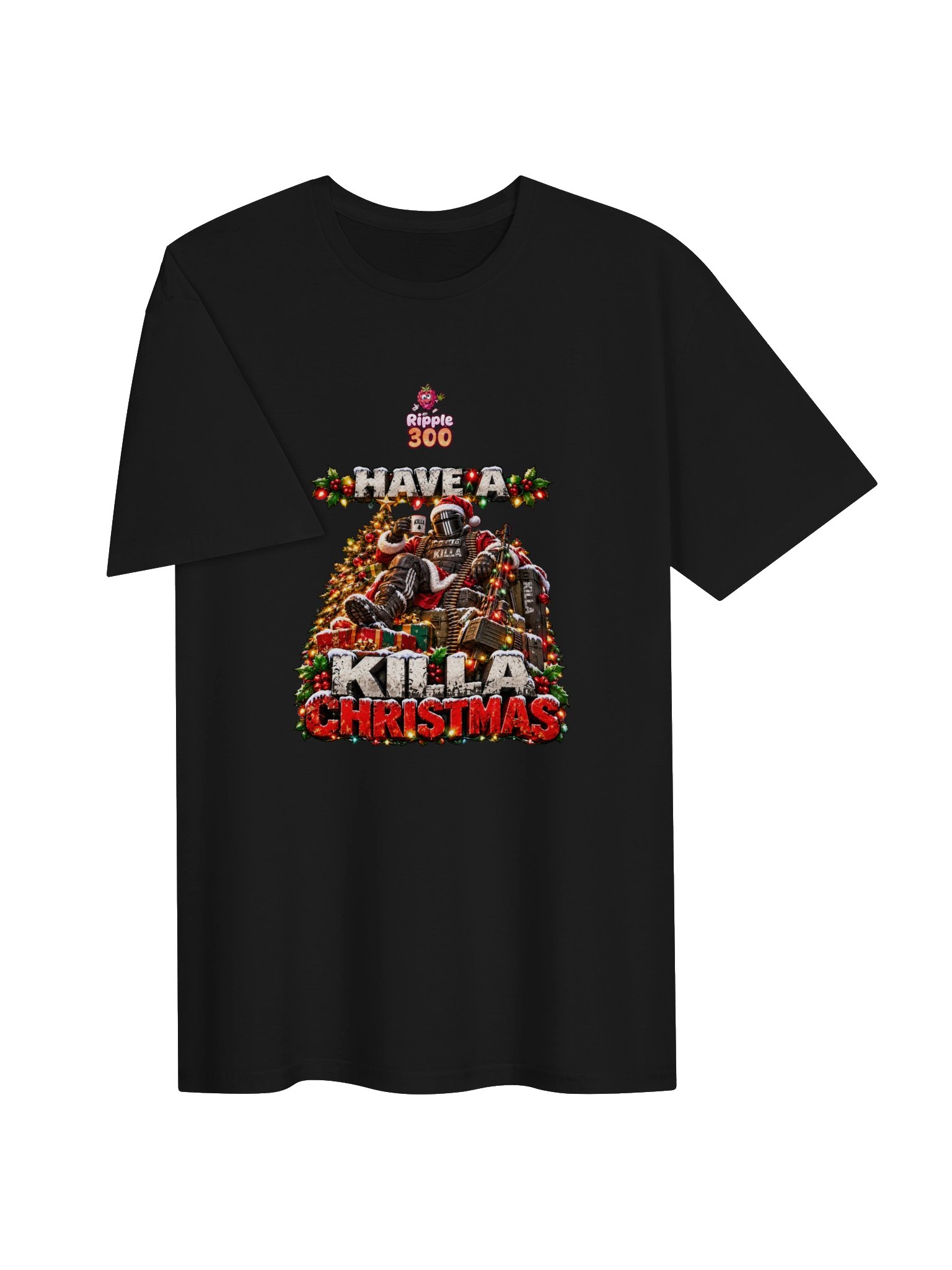 Killa Christmas lightweight T Shirt product image (3)