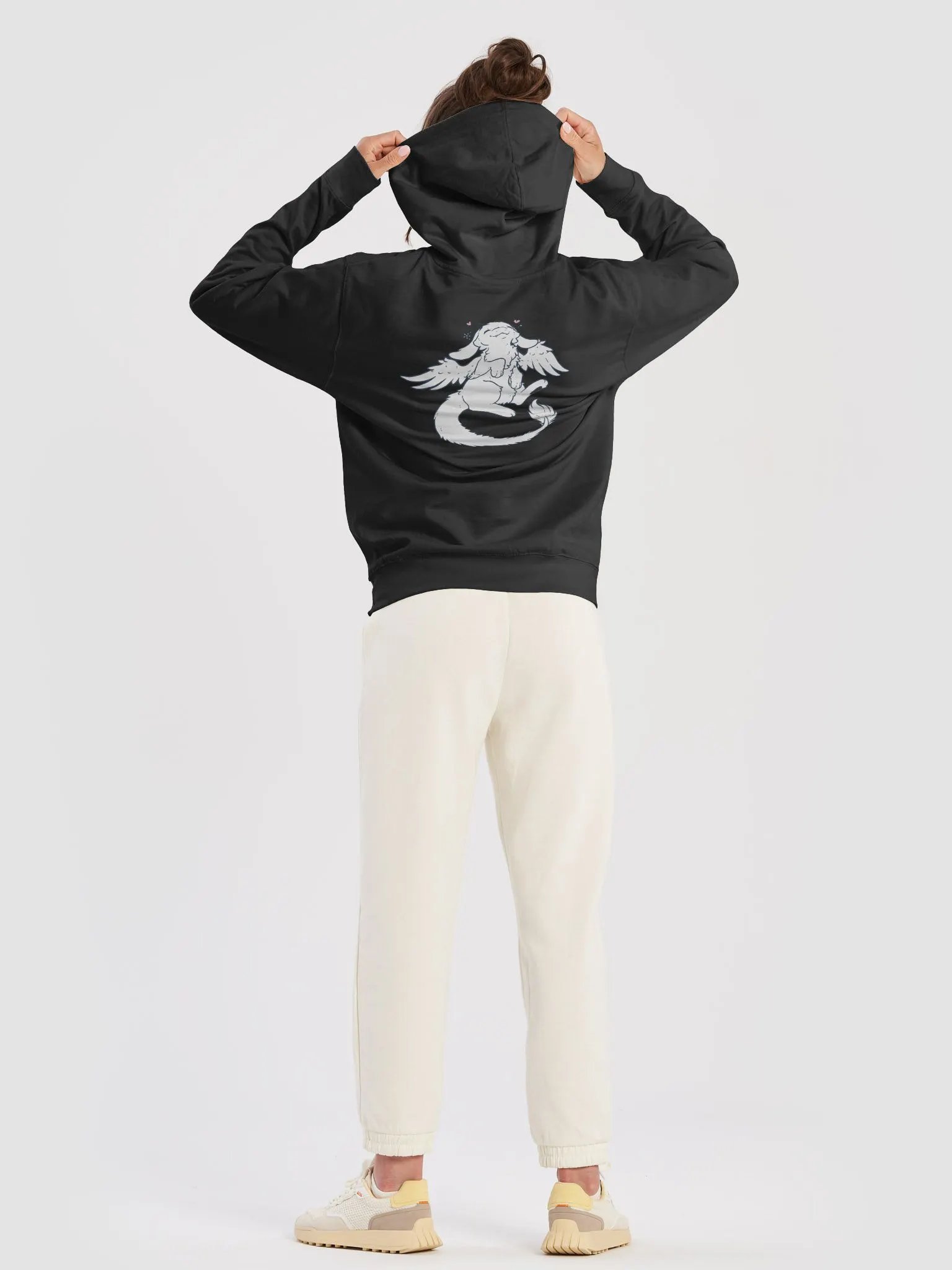 Sunza Smiles Pullover Hoodie - Back Design product image (21)