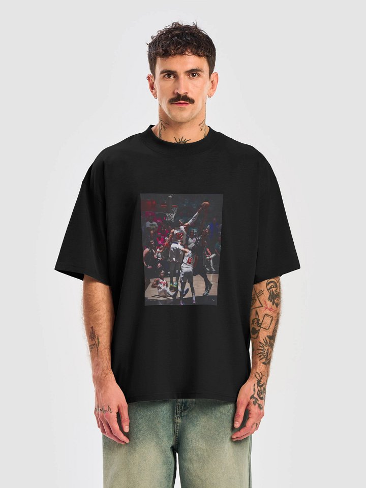 Karl-Anthony Towns Blocks Julian Champagnie Shirt product image (1)