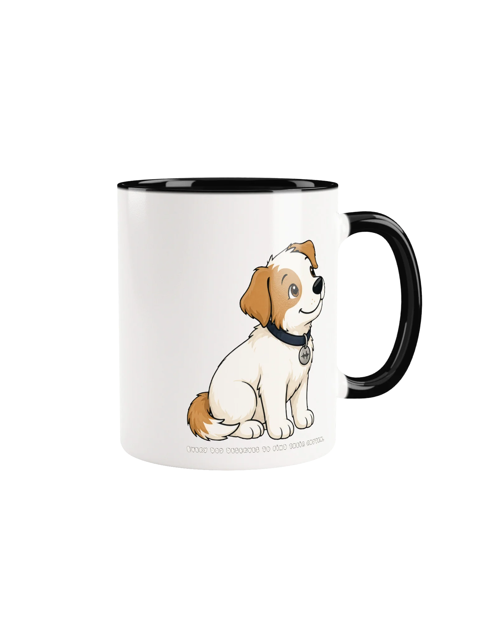 Sonance Dog Ceramic Mug with Colour Inside (Look Up) product image (1)