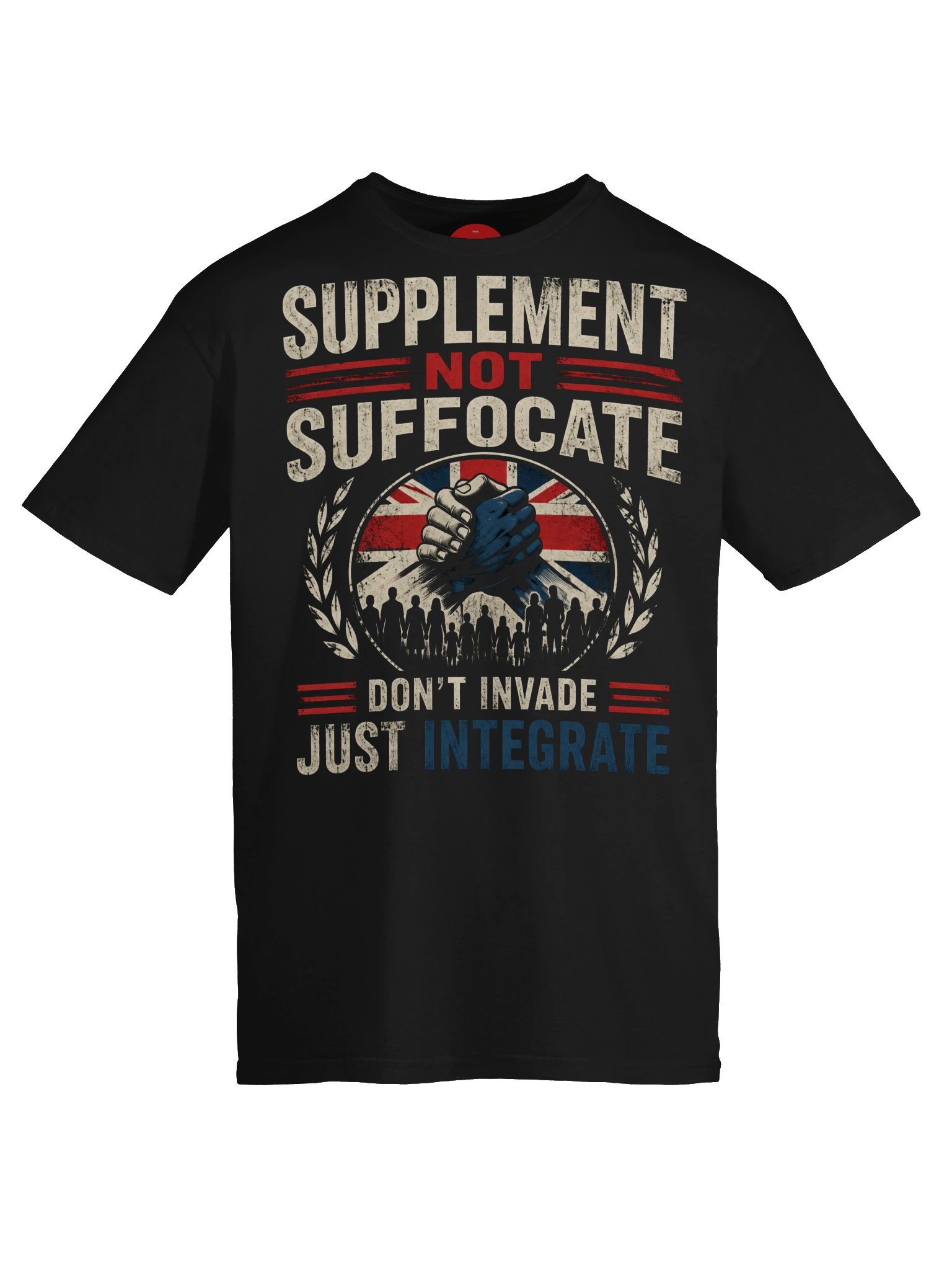Supplement Not Suffocate Graphic Tee product image (5)