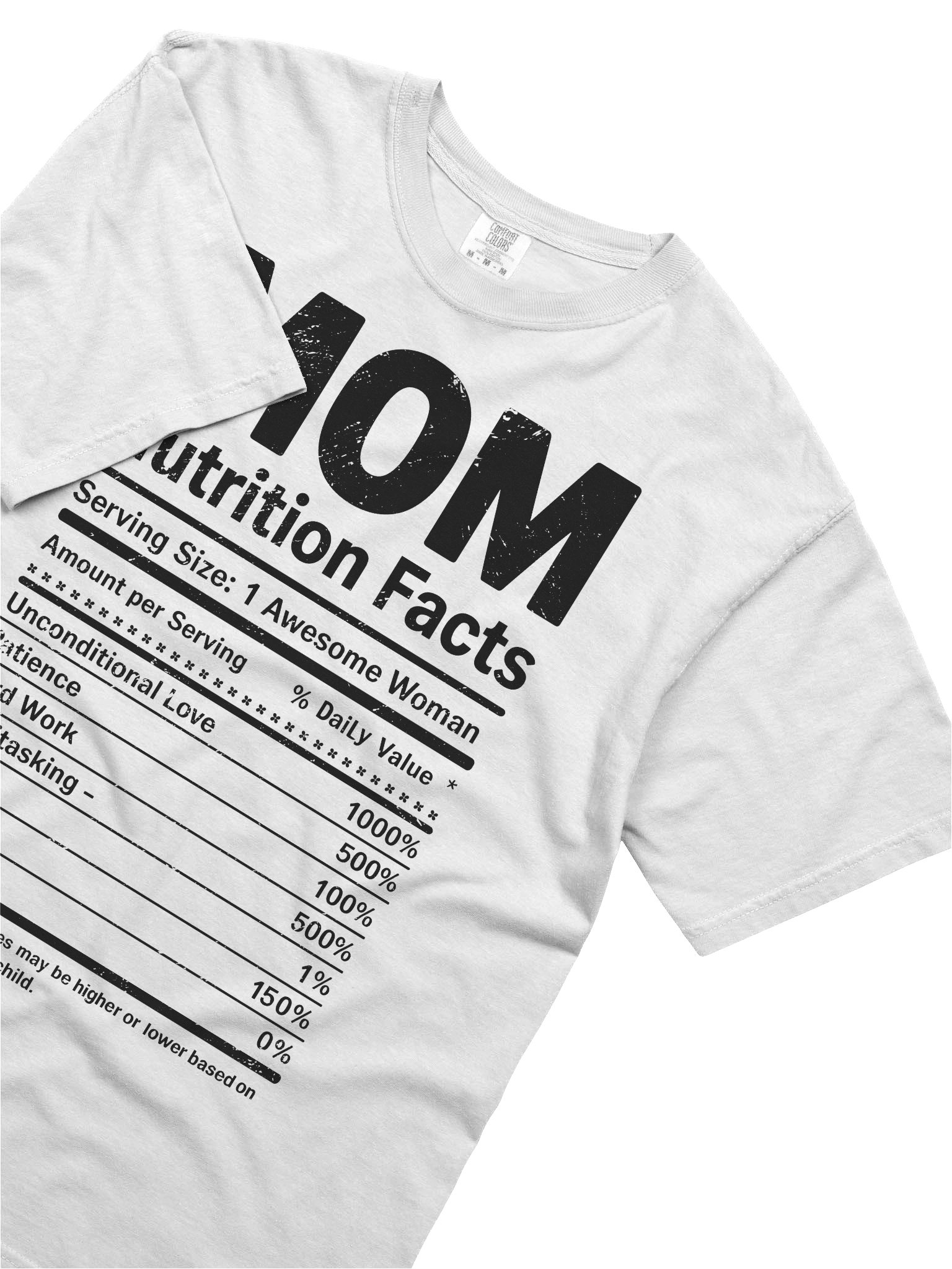 Mom Nutrition Facts Shirt, Funny Mother's Day Gift, Mom Life T-Shirt, Gift for Mom, Funny Mom Tee, Mother Gift Idea product image (87)