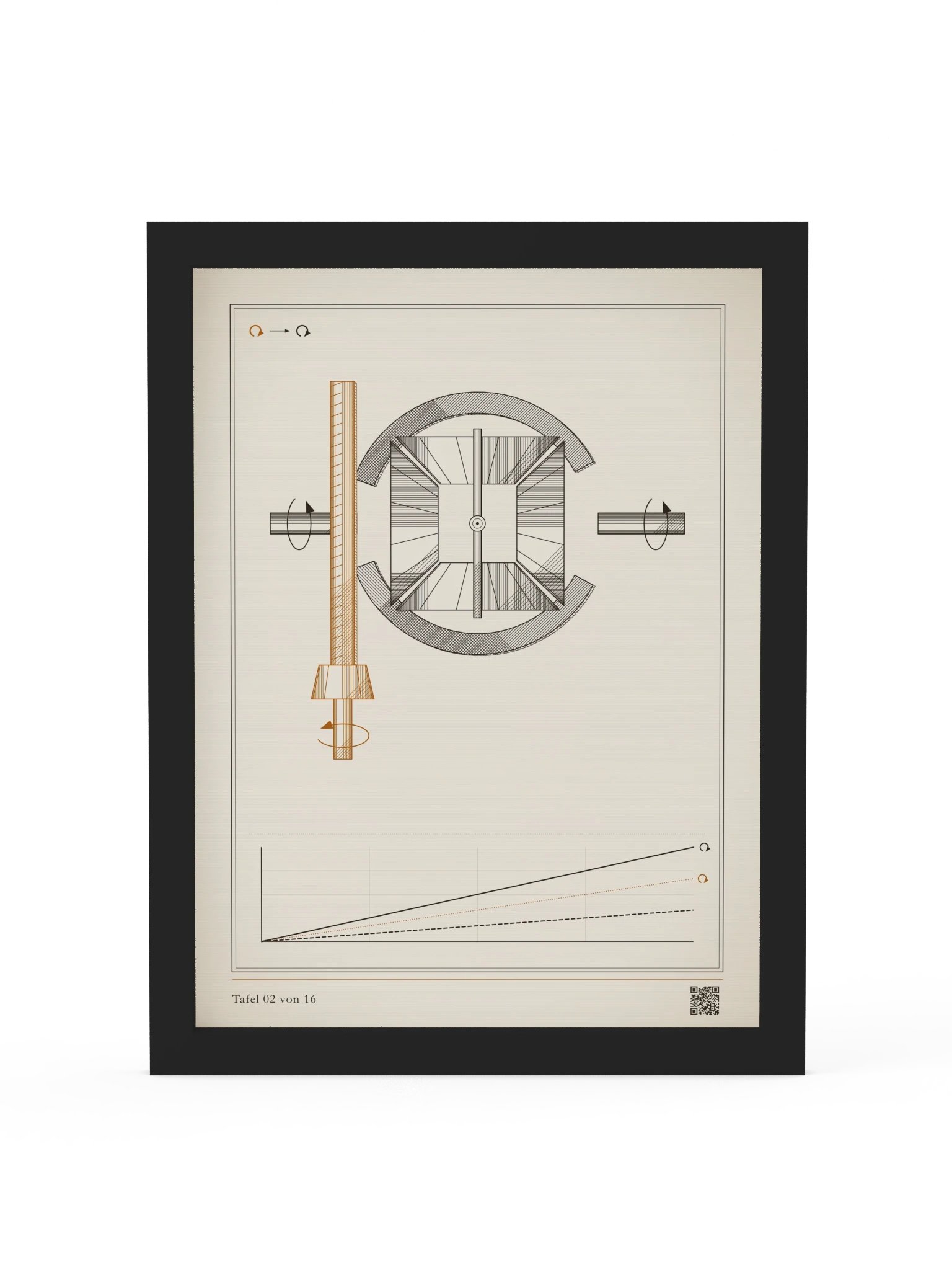 MOTION 02 · Differenzialgetriebe · gerahmt product image (1)
