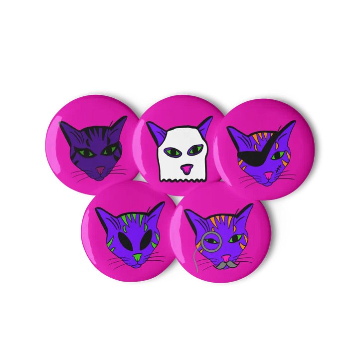Catsnjammer Emote Pins - Cat Costumes Set product image (2)