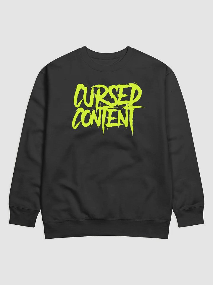 Official Premium Cursed Content Heritage Sweatshirt product image (1)
