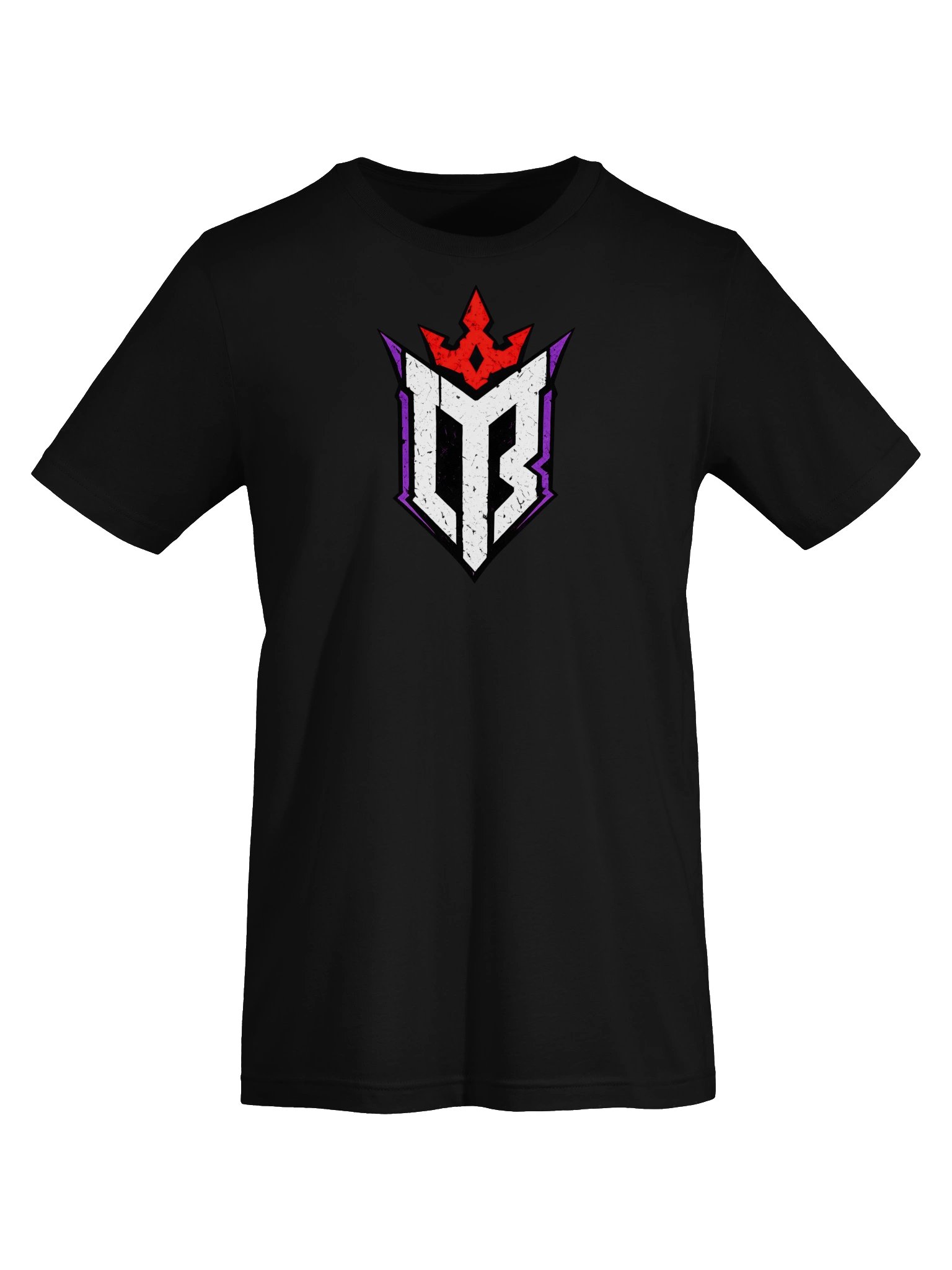 Grunge Crown Shield Emblem Tee product image (47)