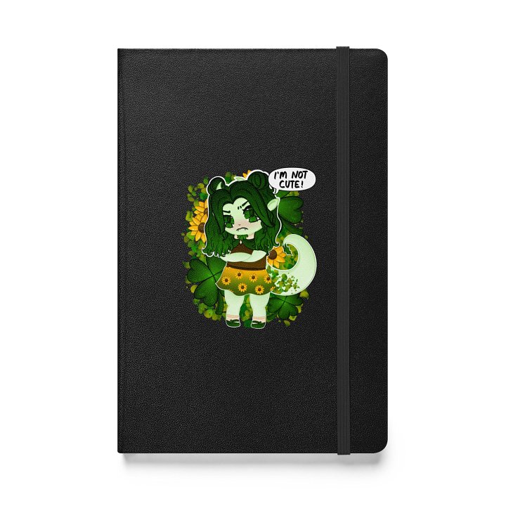 Bulbie "Not Cute" Brooke Hardcover Notebook product image (1)