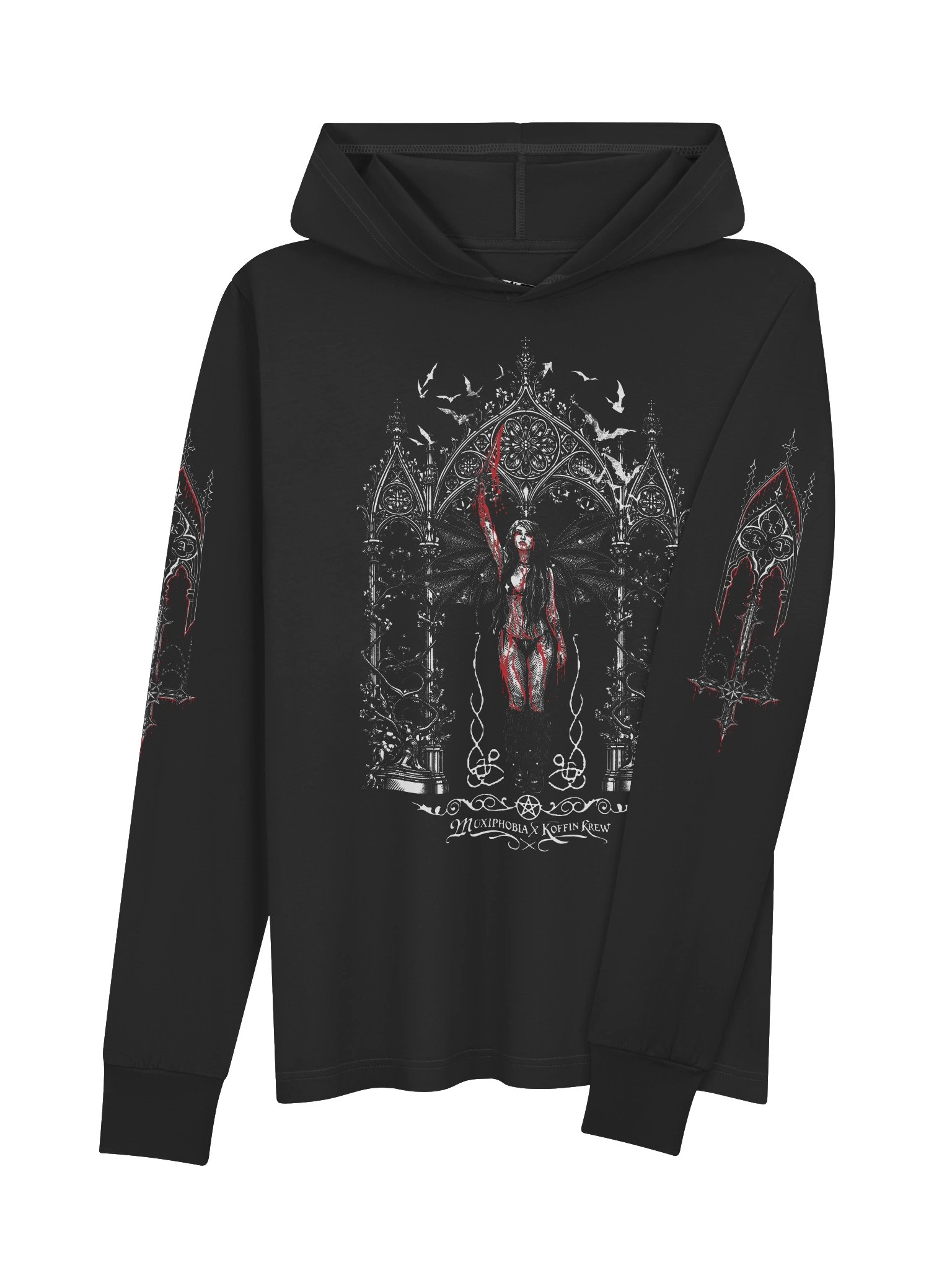 MuxiPhobia Hooded Long Sleve Tee product image (3)