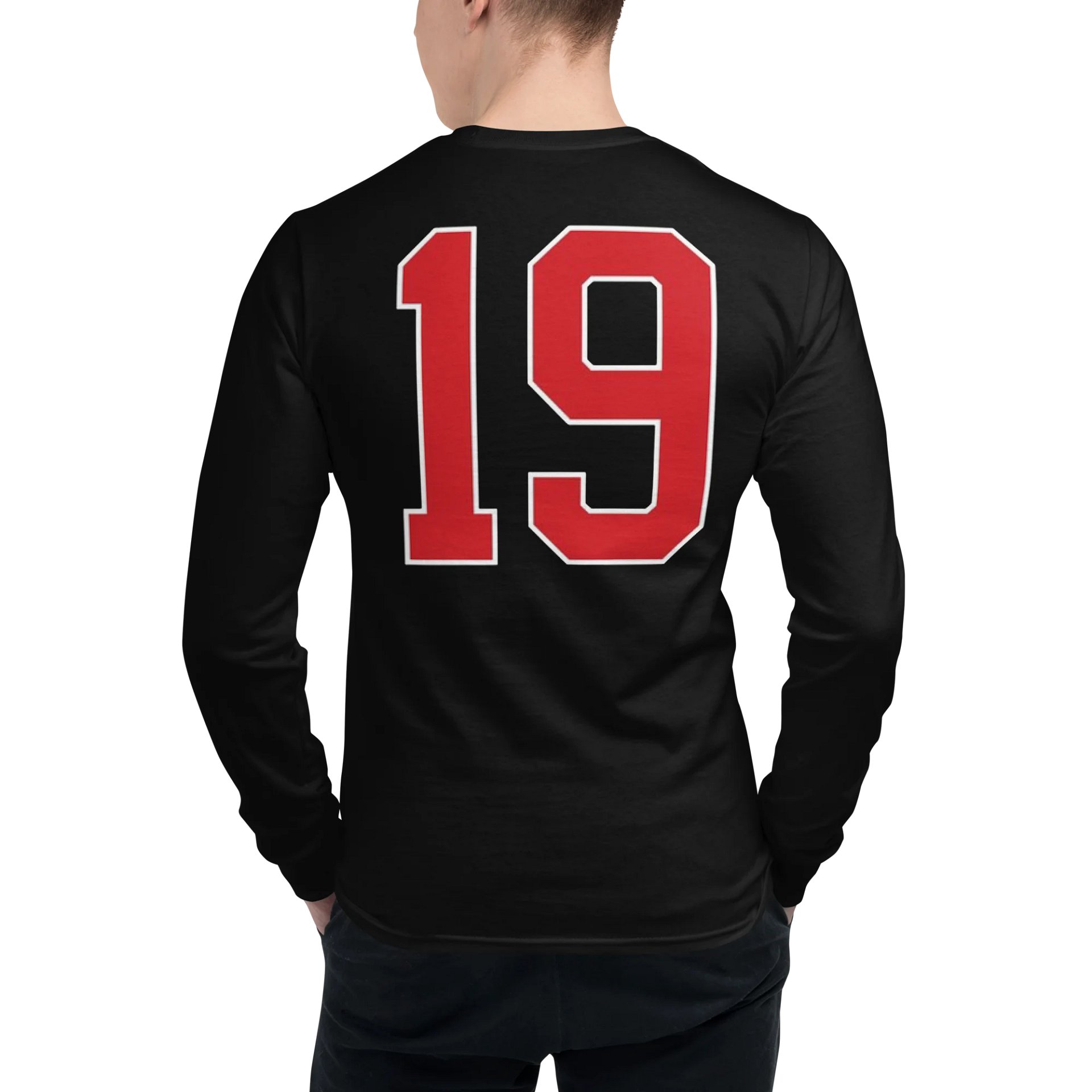 Red logo long sleeve product image (5)