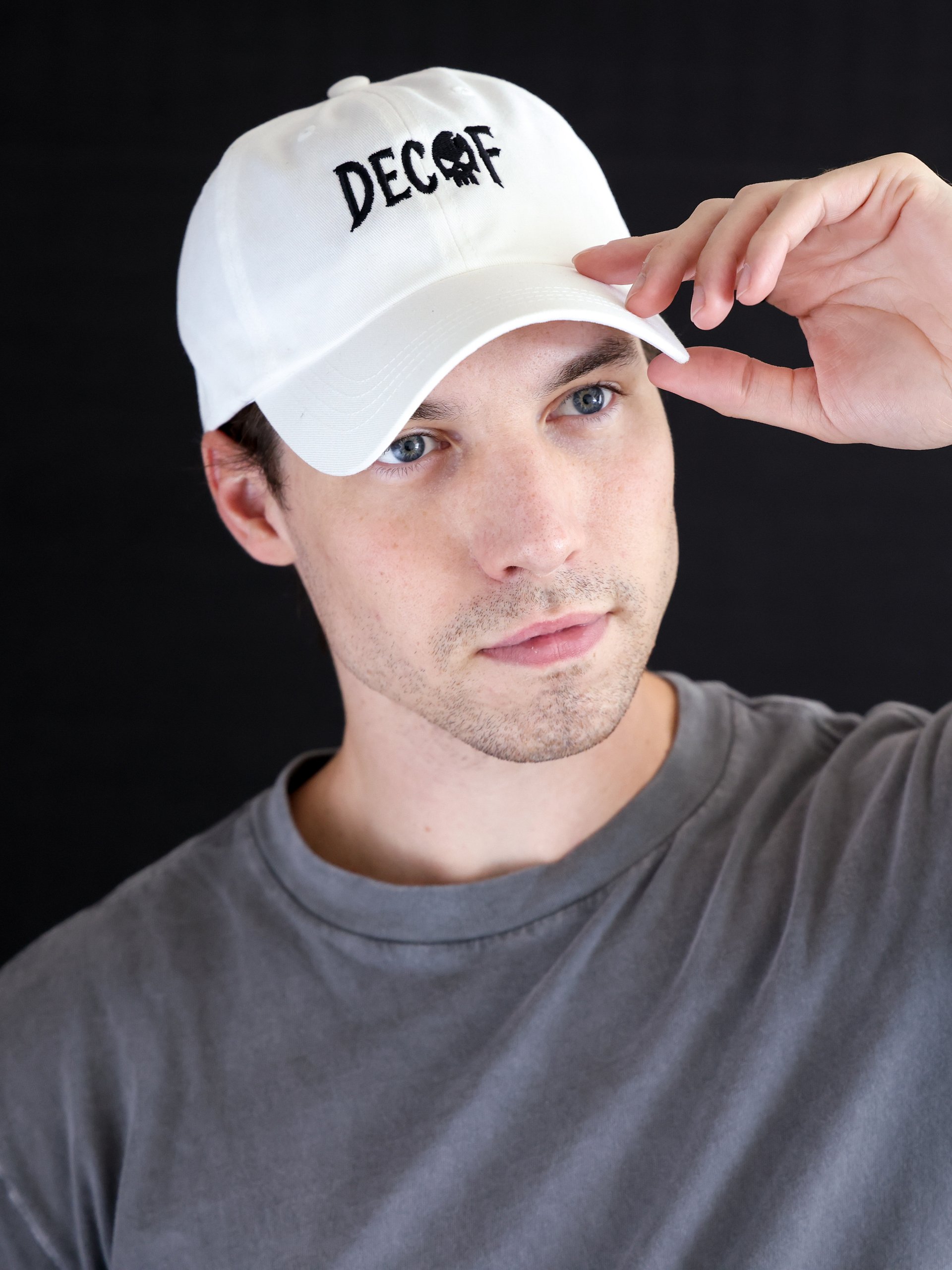 Decaf Barista Cap 🧢 - White product image (2)