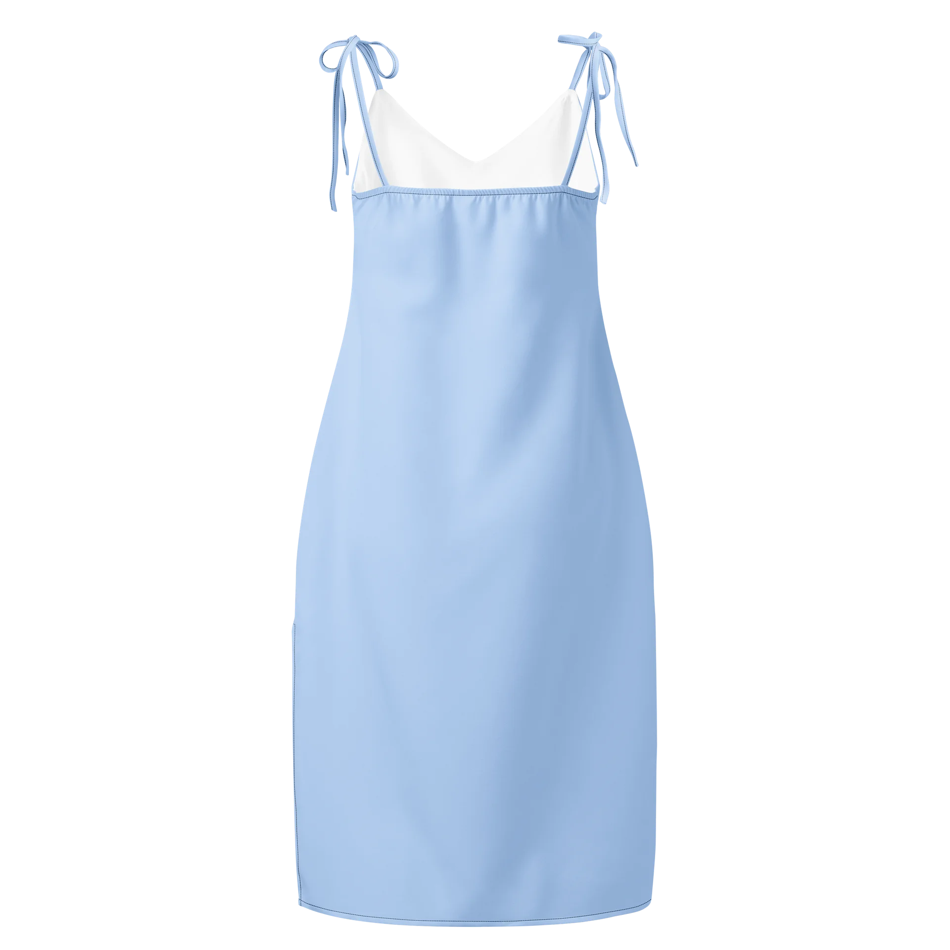All-Over Print Slip Dress - Cute in Blue product image (2)