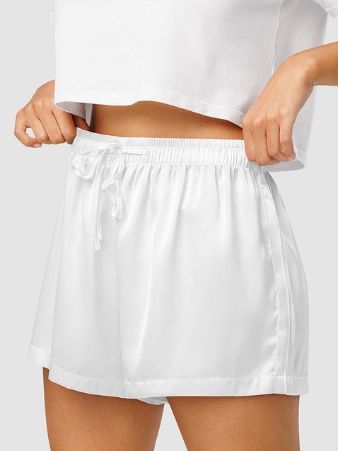 Photo showing All-Over Print Women's Pajama Shorts