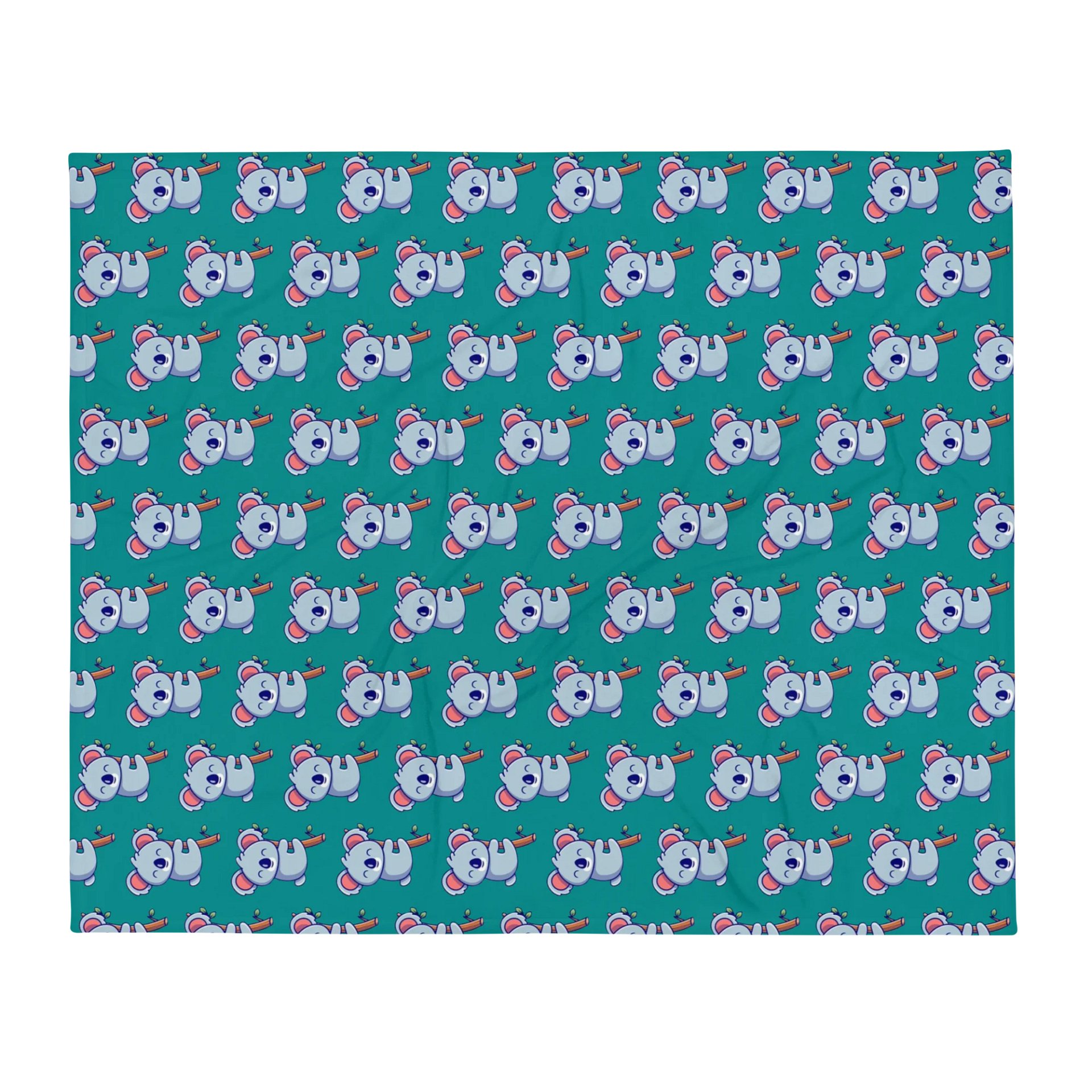 Koala Takeover - Throw Blanket product image (1)