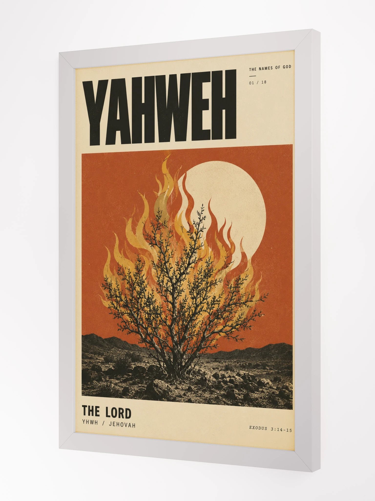 Yahweh | Names of God Framed Print product image (23)