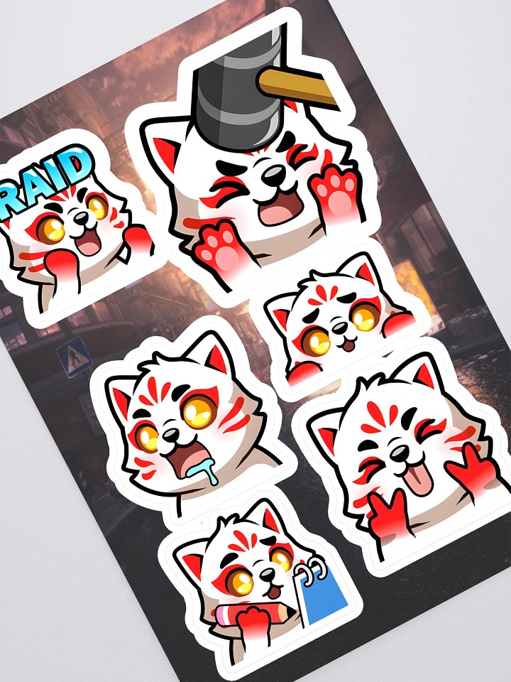NikotaVR Sticker Sheet product image (1)