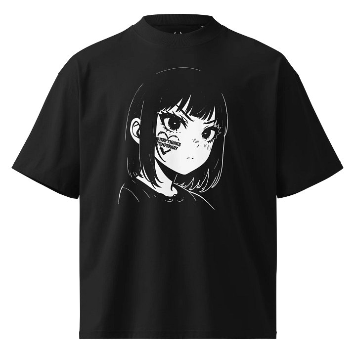 Lover's Tattoo Oversized Shirt product image (1)