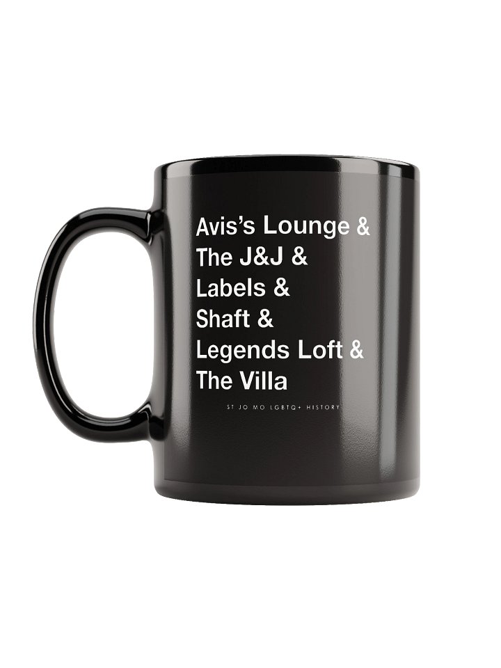 B&W St. Joe MO LGBTQ+ Drag Bar History - Mug product image (1)