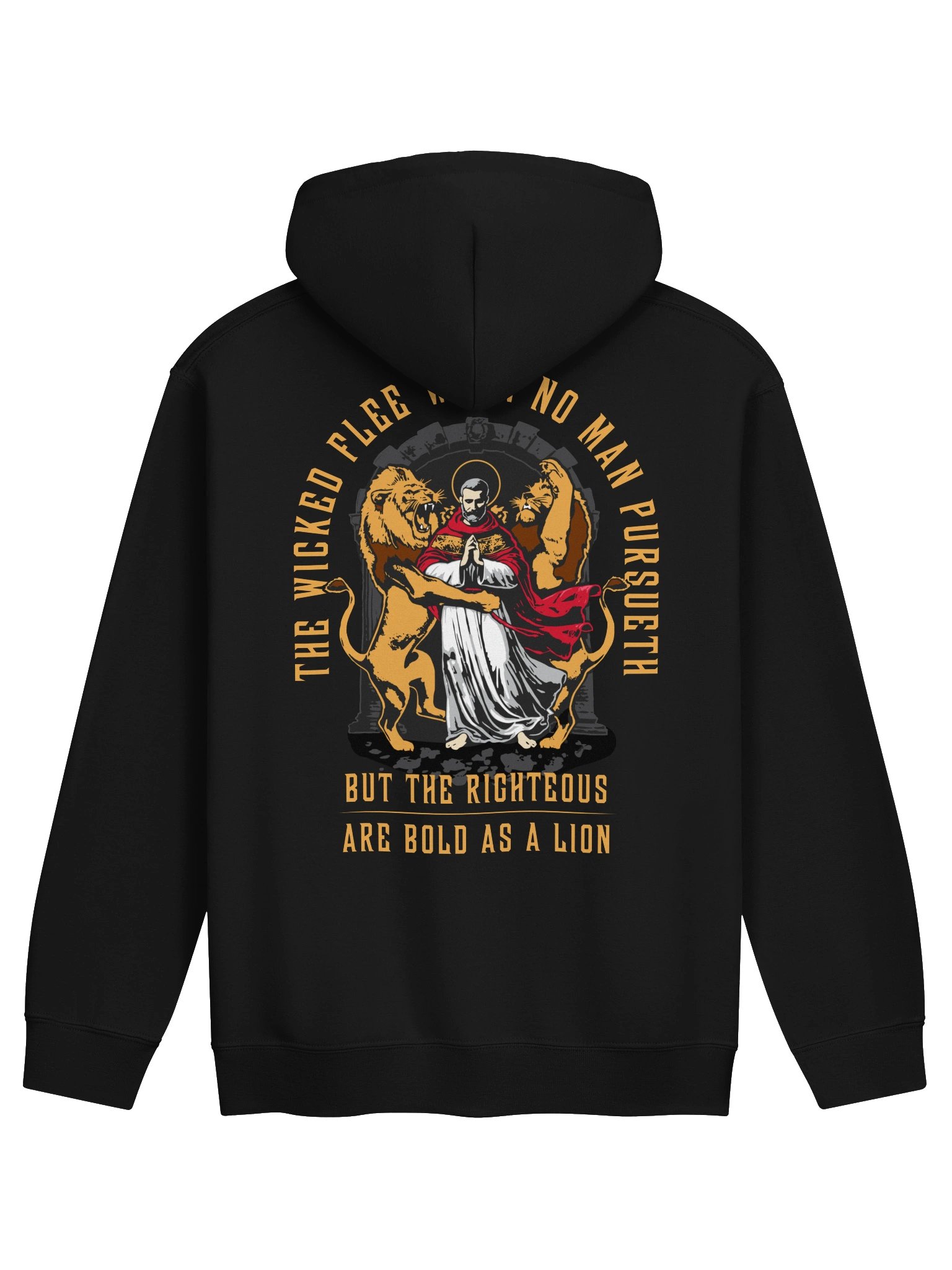 The rigtheous are BOLD as a LION - Hoodie product image (1)