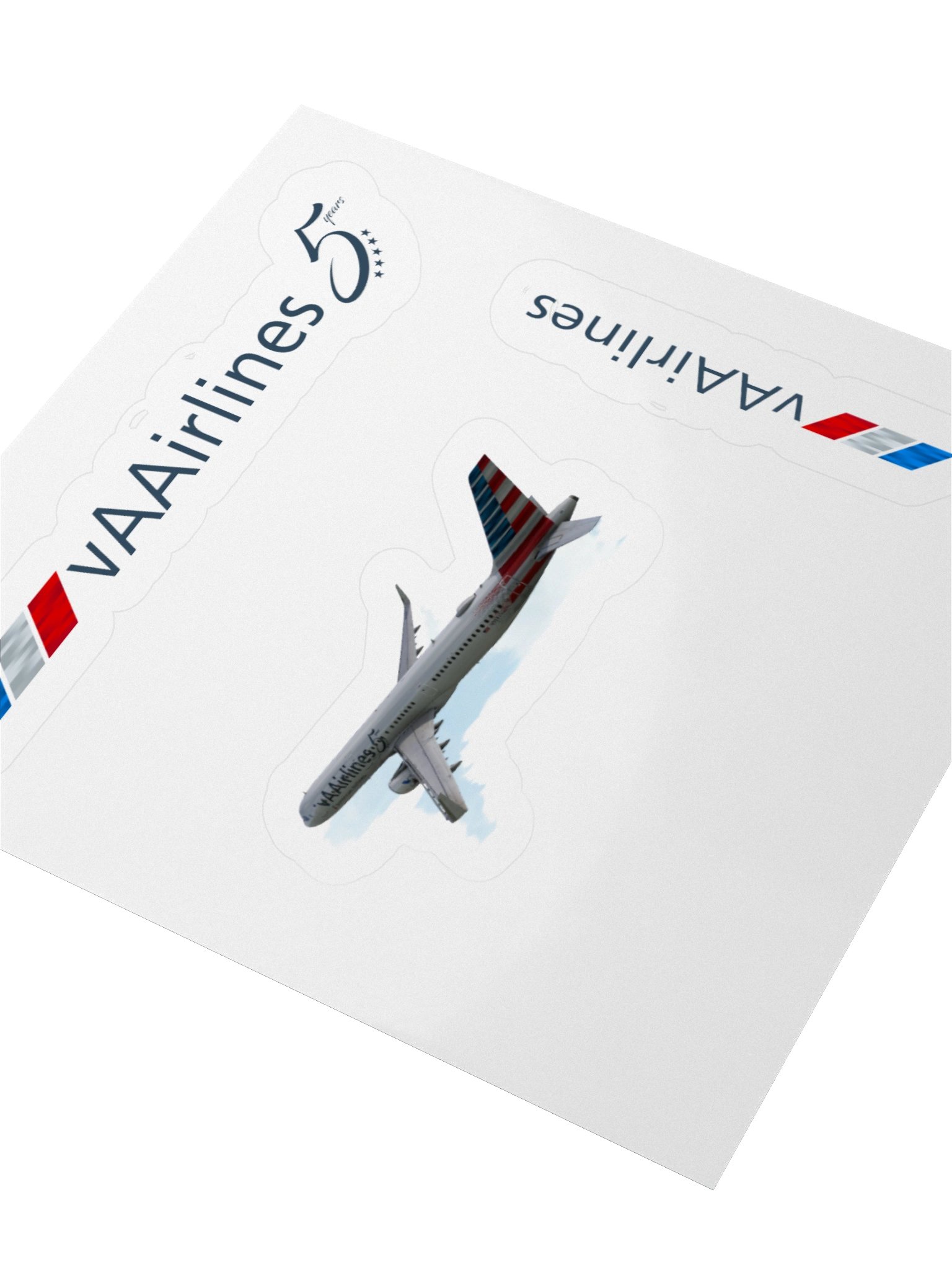 A321 5 Year Watercolor Sticker Set product image (8)