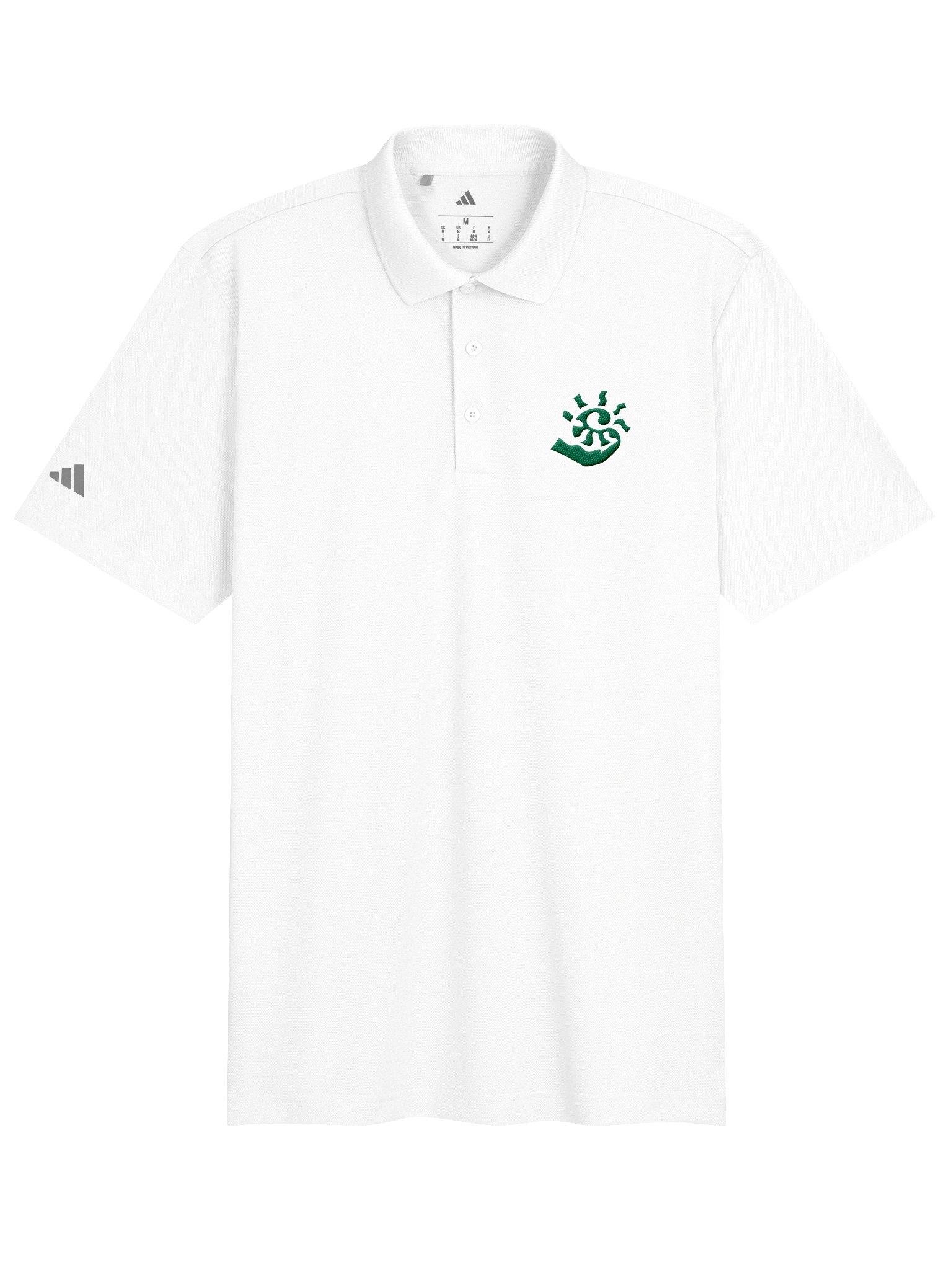 It's Time to LIVE Polo — White product image (1)
