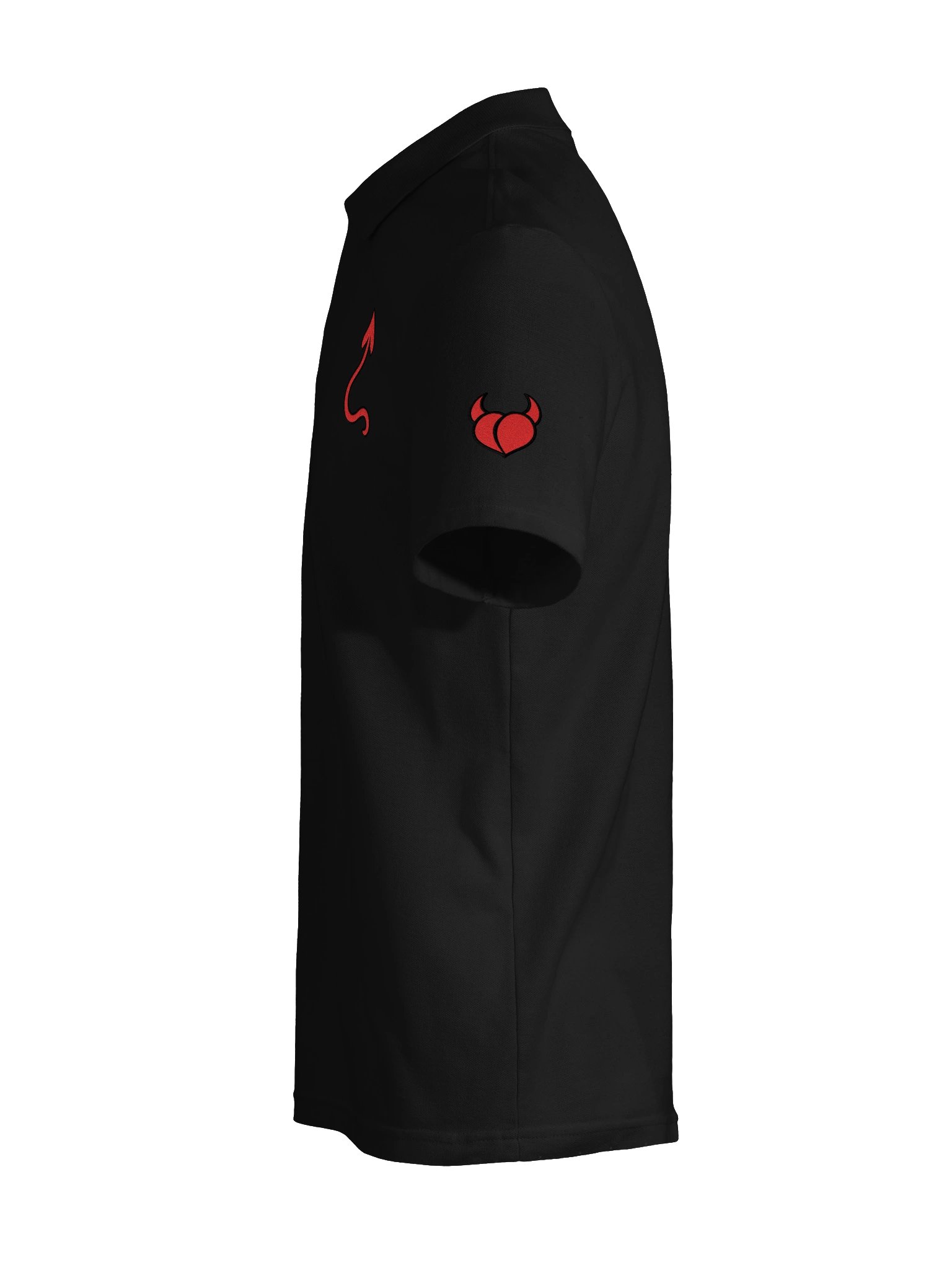 Booty Demon Devil Tail Men's Embroidered Polo product image (7)