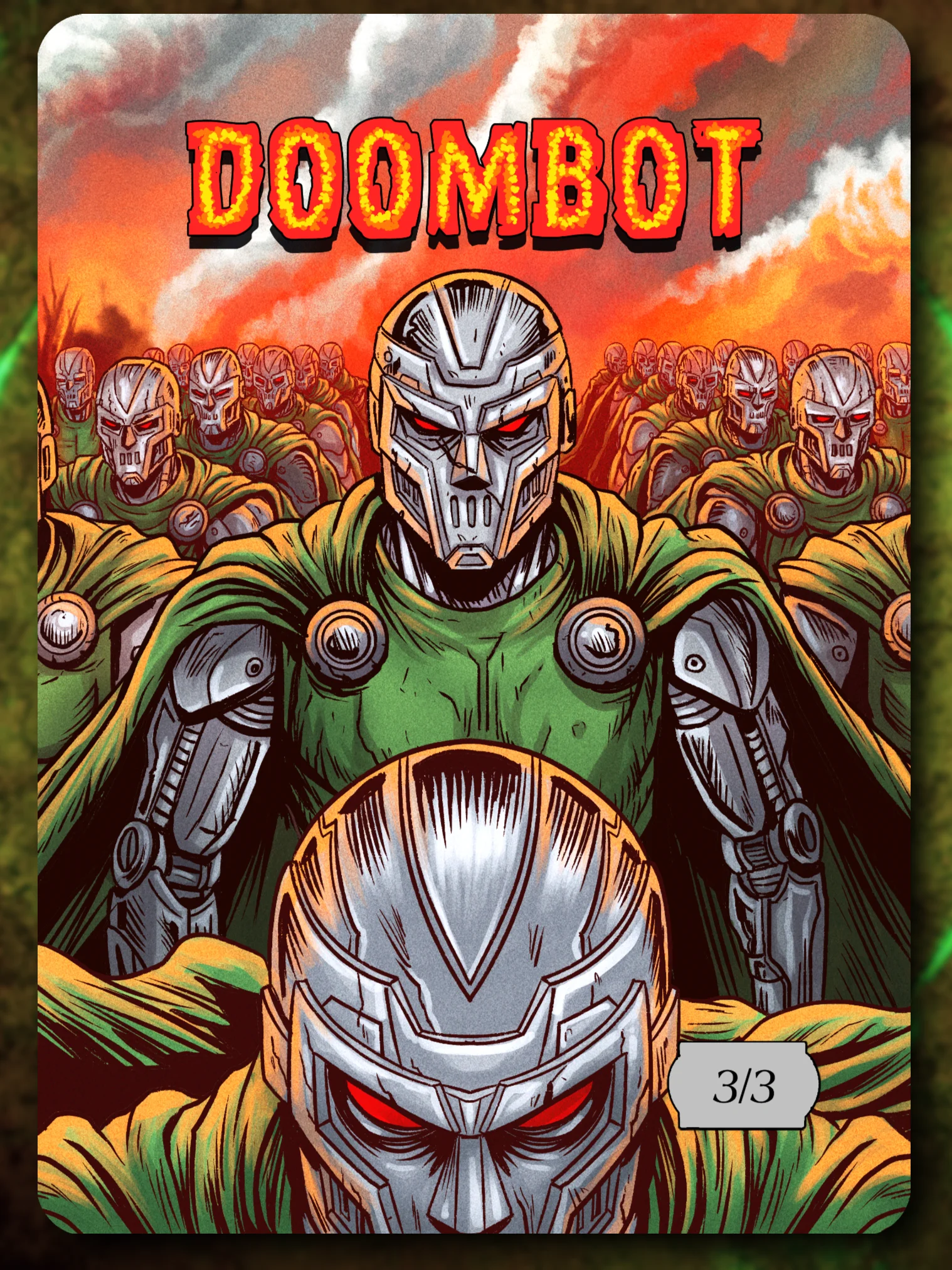 Doombot 3/3 Full Art Token product image (1)