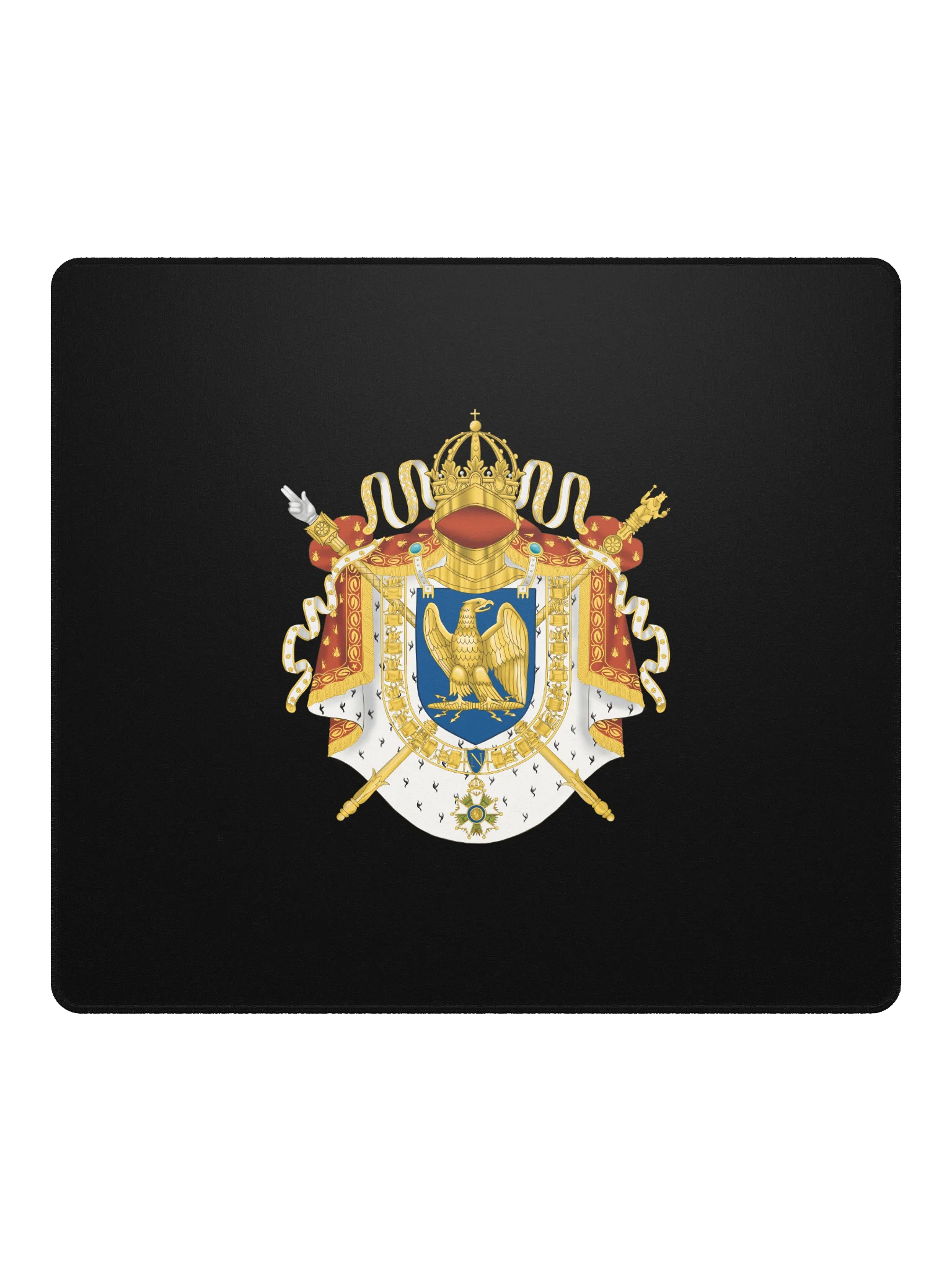 Napoleon Coat Of Arms - Gaming Mouse Pad product image (2)