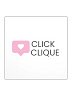 Click Clique Logo Kiss Cut Sticker