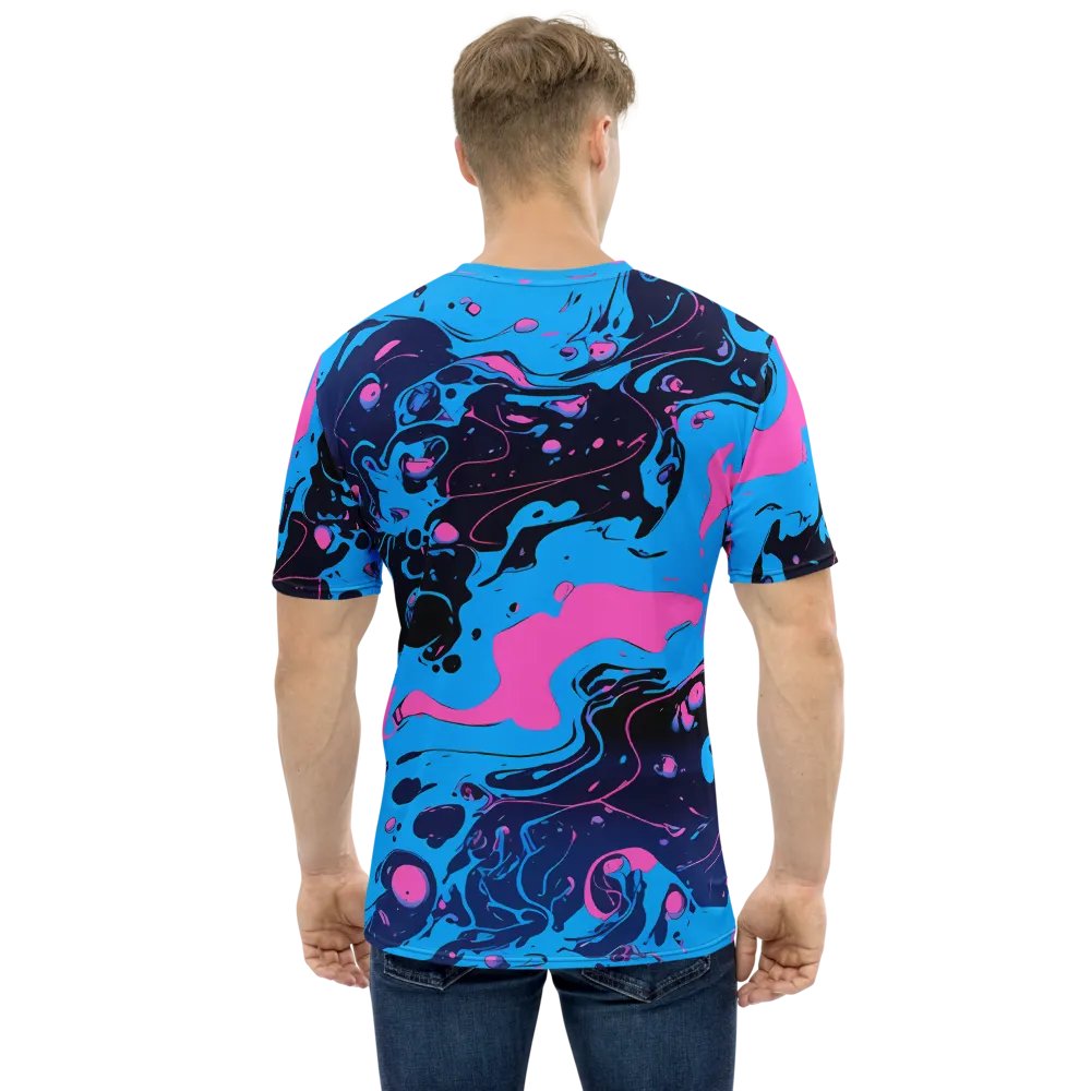 Vibrant Marbled Men's T-Shirt product image (2)
