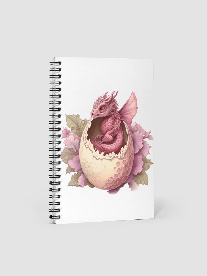 Whimsical Dragon Hatchling Spiral Notebook product image (1)