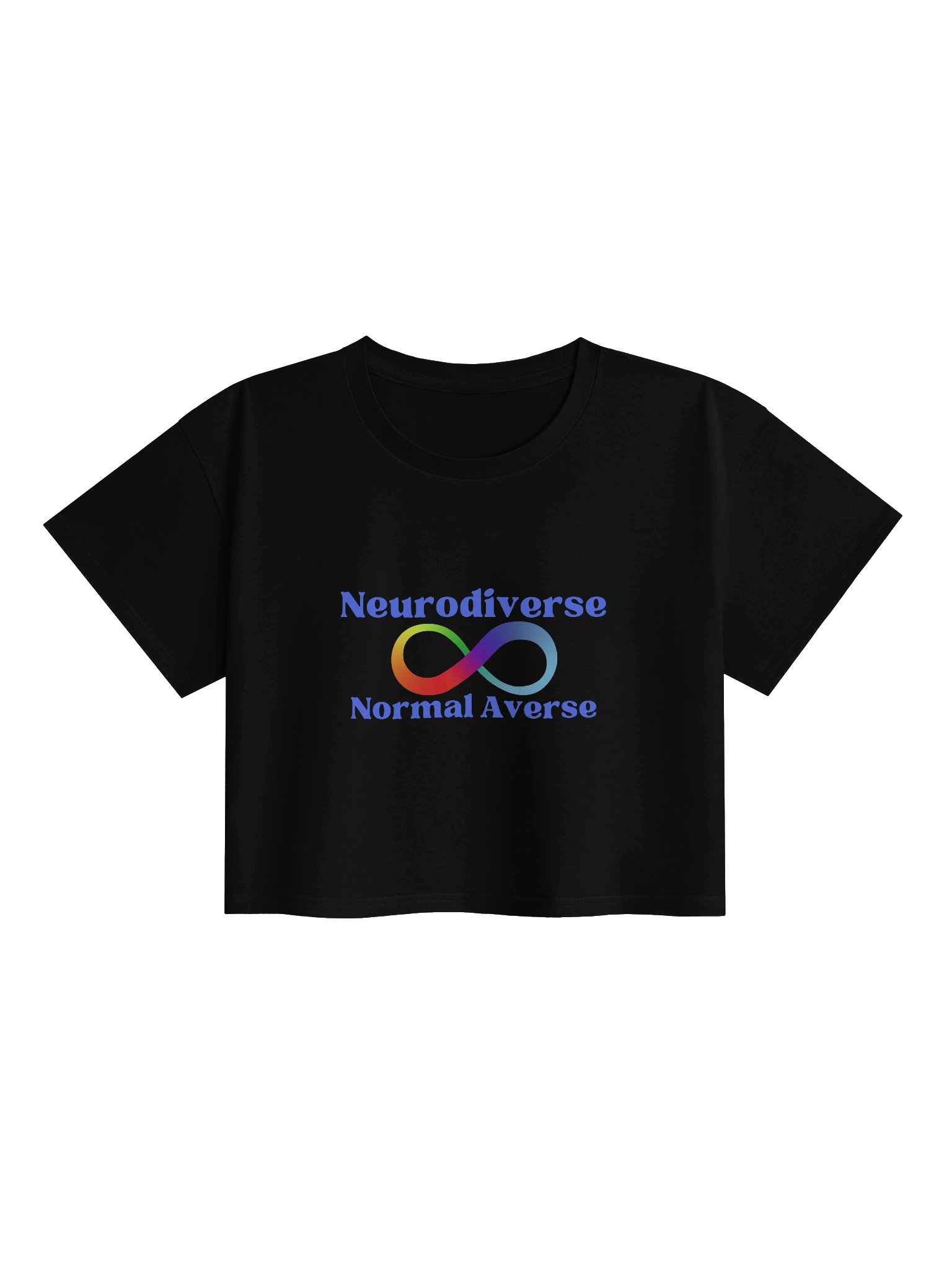 Neurodiverse, Normal Adverse Version 2 Crop Top product image (1)