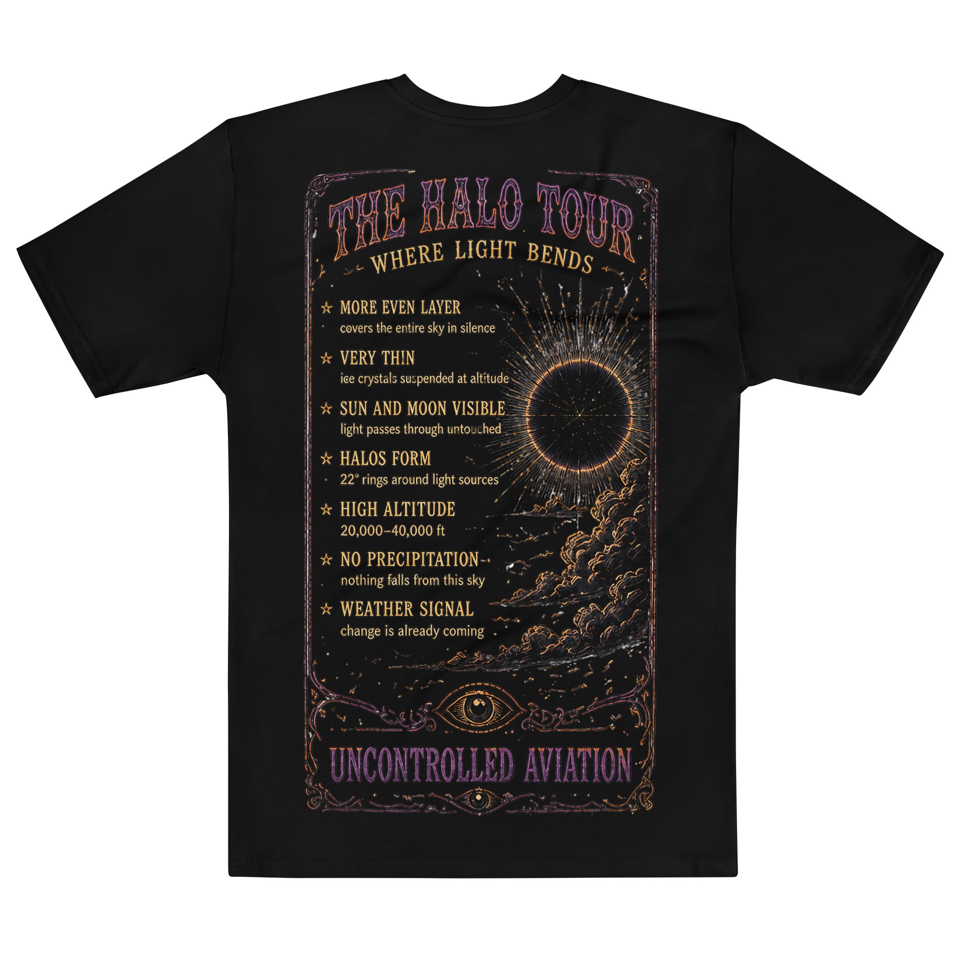 Cirrostratus CLOUDS World Tour — Aviation Weather Line — Tee product image (2)