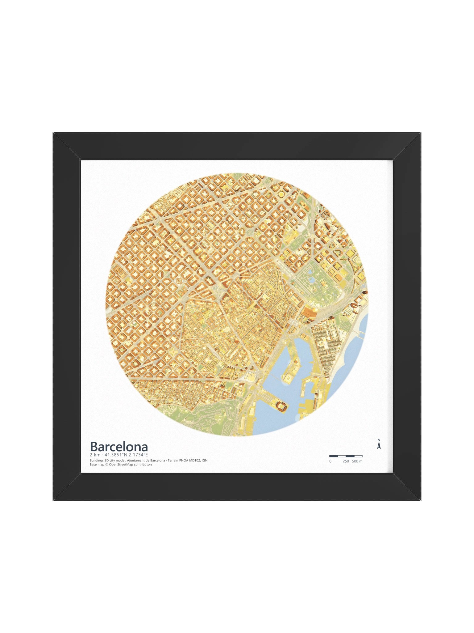 Barcelona: 3D City Map product image (9)