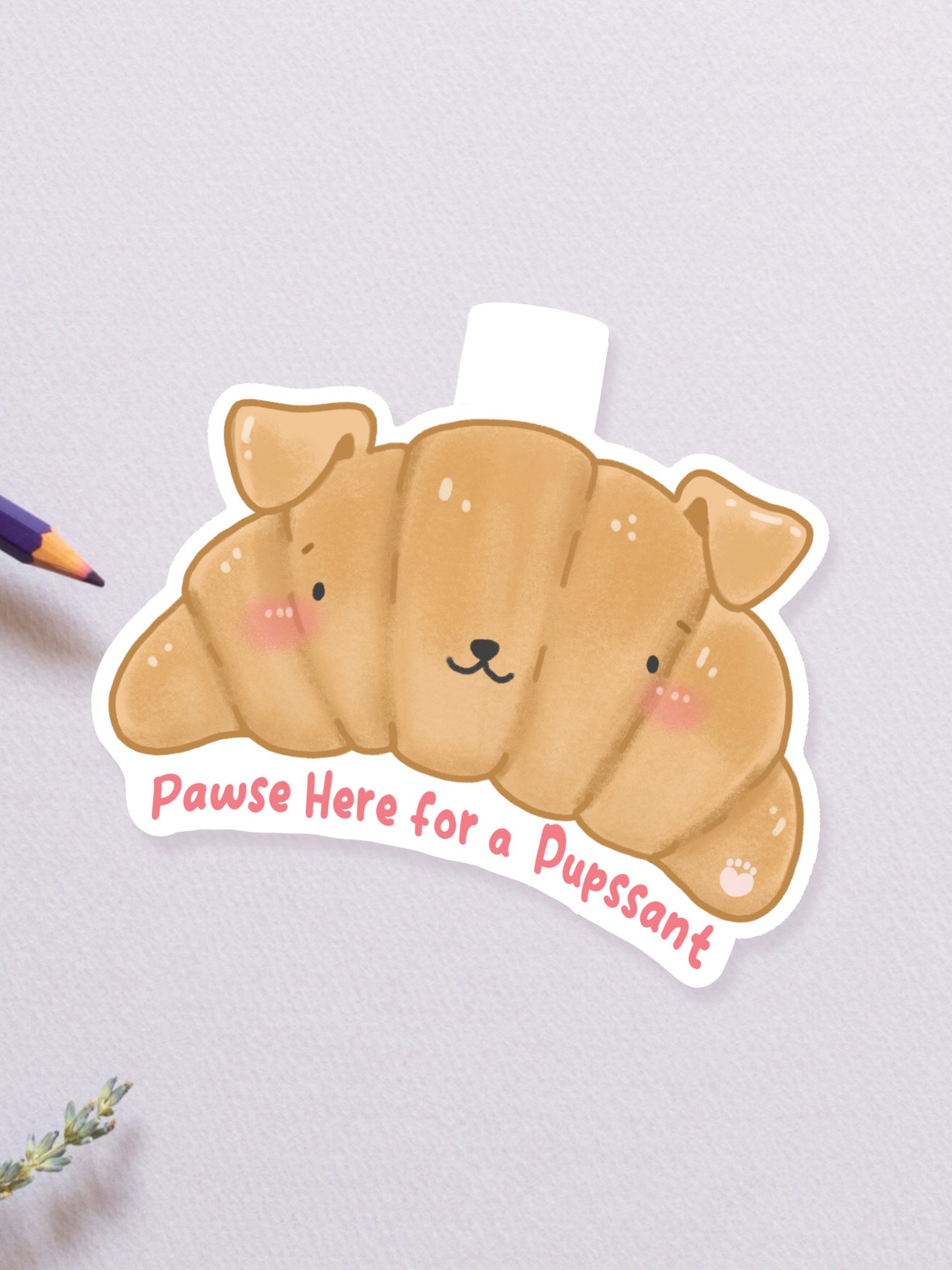 Pupssant Magnetic Bookmark product image (1)