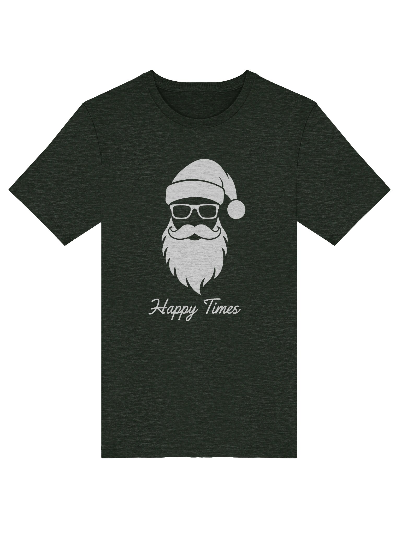 Happy Times Santa T-Shirt – Cool Sunglasses Christmas Tee product image (27)