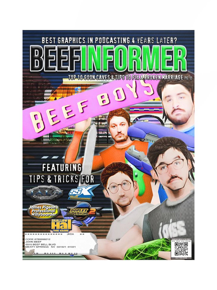 Beef Informer: 4 Year Anniversary Edition Poster product image (1)