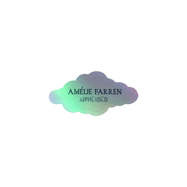 Airheaded Holographic Sticker product image (1)