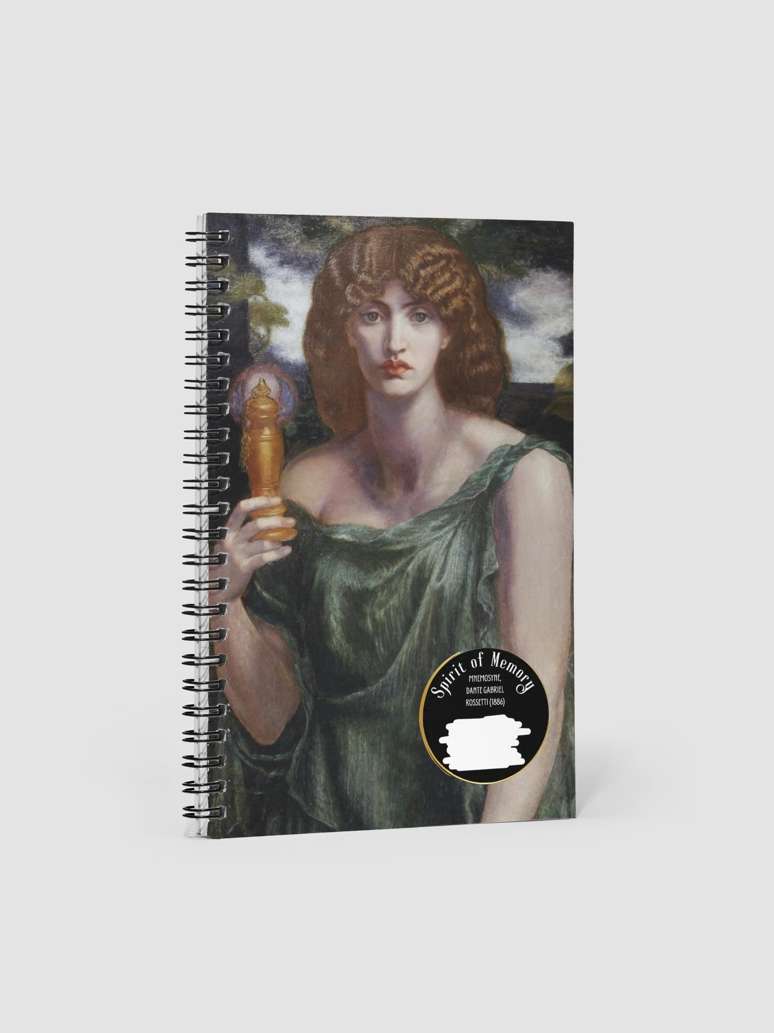 Mnemosyne Notebook/Sketchbook (Spirit of Memory) product image (1)