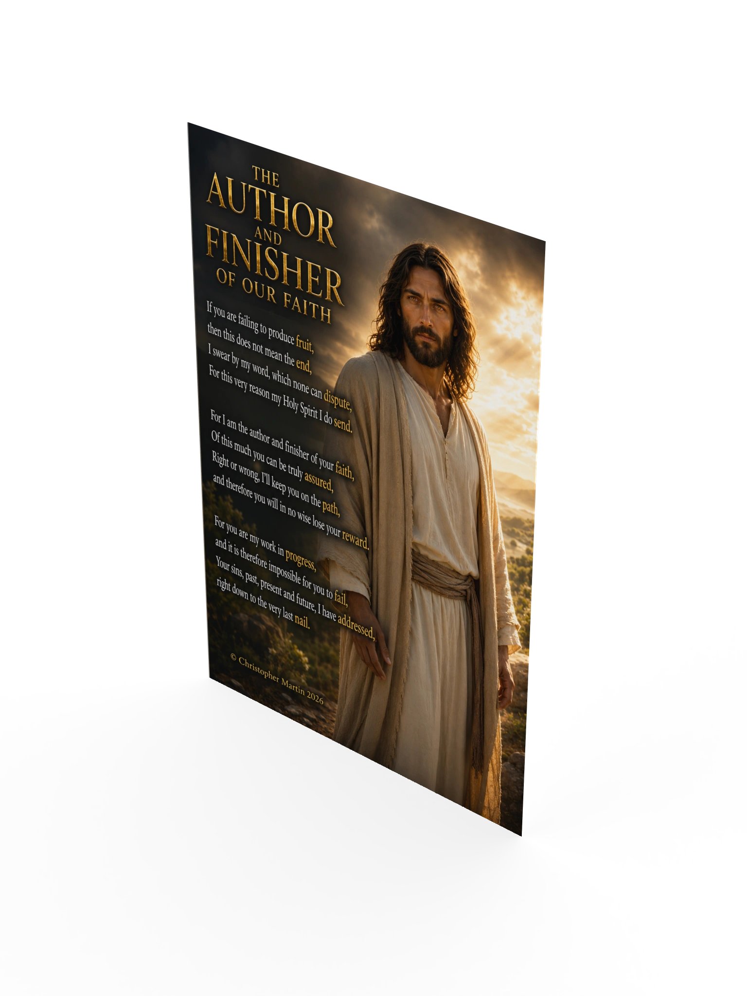 The author and finisher of our faith product image (3)