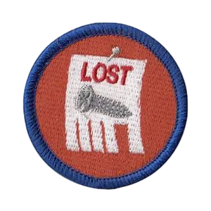 Missing Parts (de)Merit Badge product image (1)
