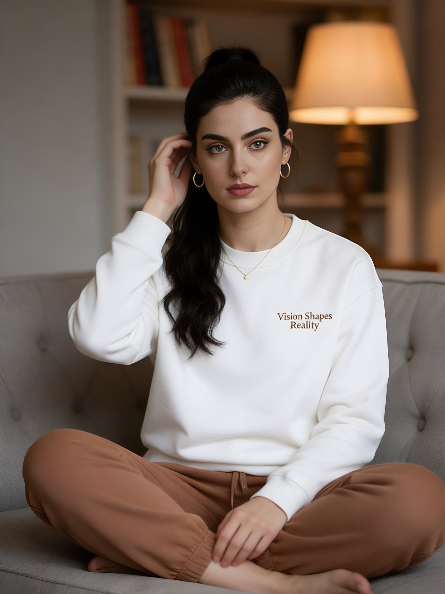 Vision Shapes Reality Sweatshirt product image (1)