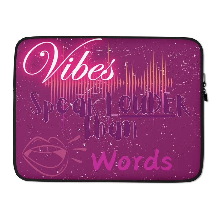 Vibes Laptop Sleeve product image (2)
