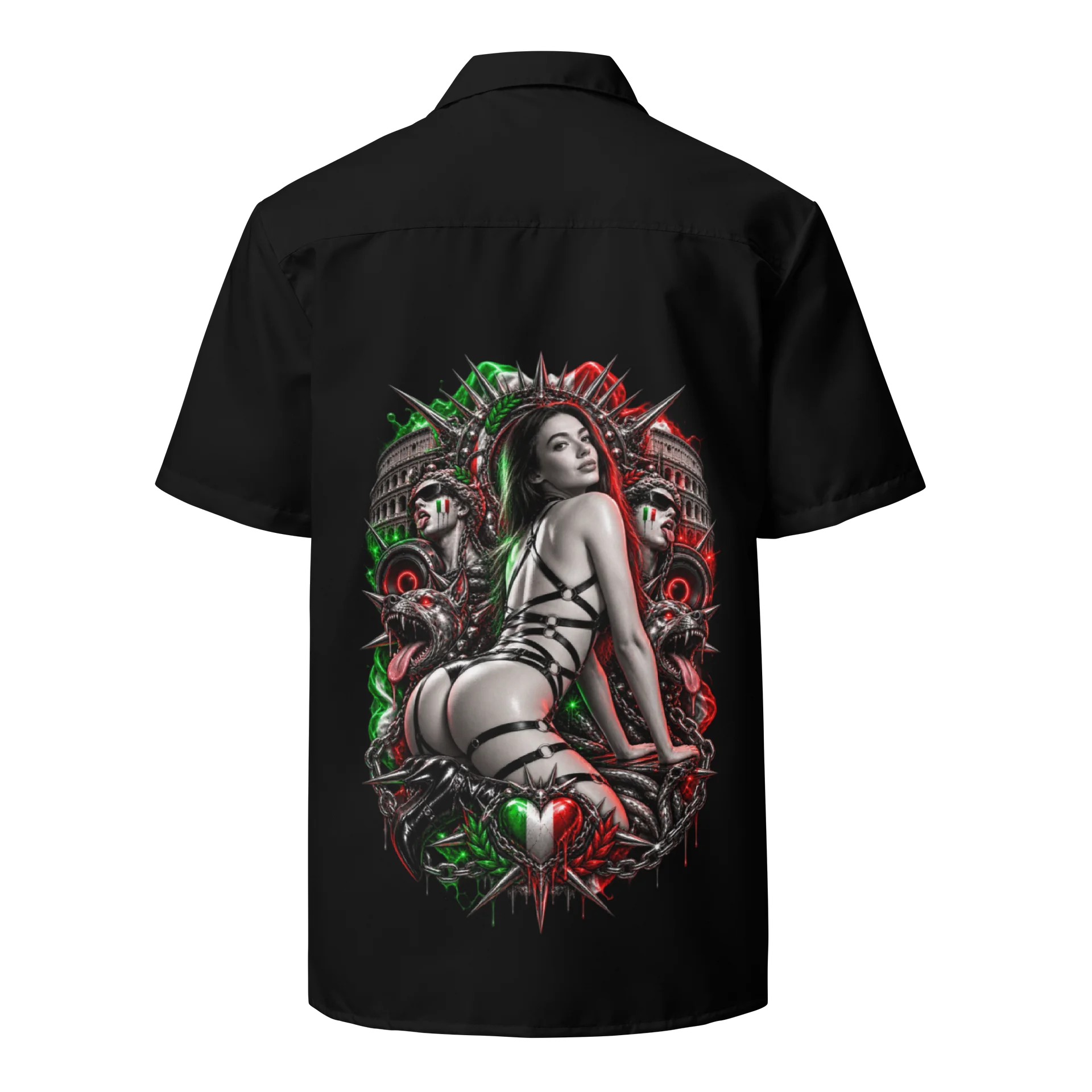 troiadeltechno hawaii shirt product image (2)