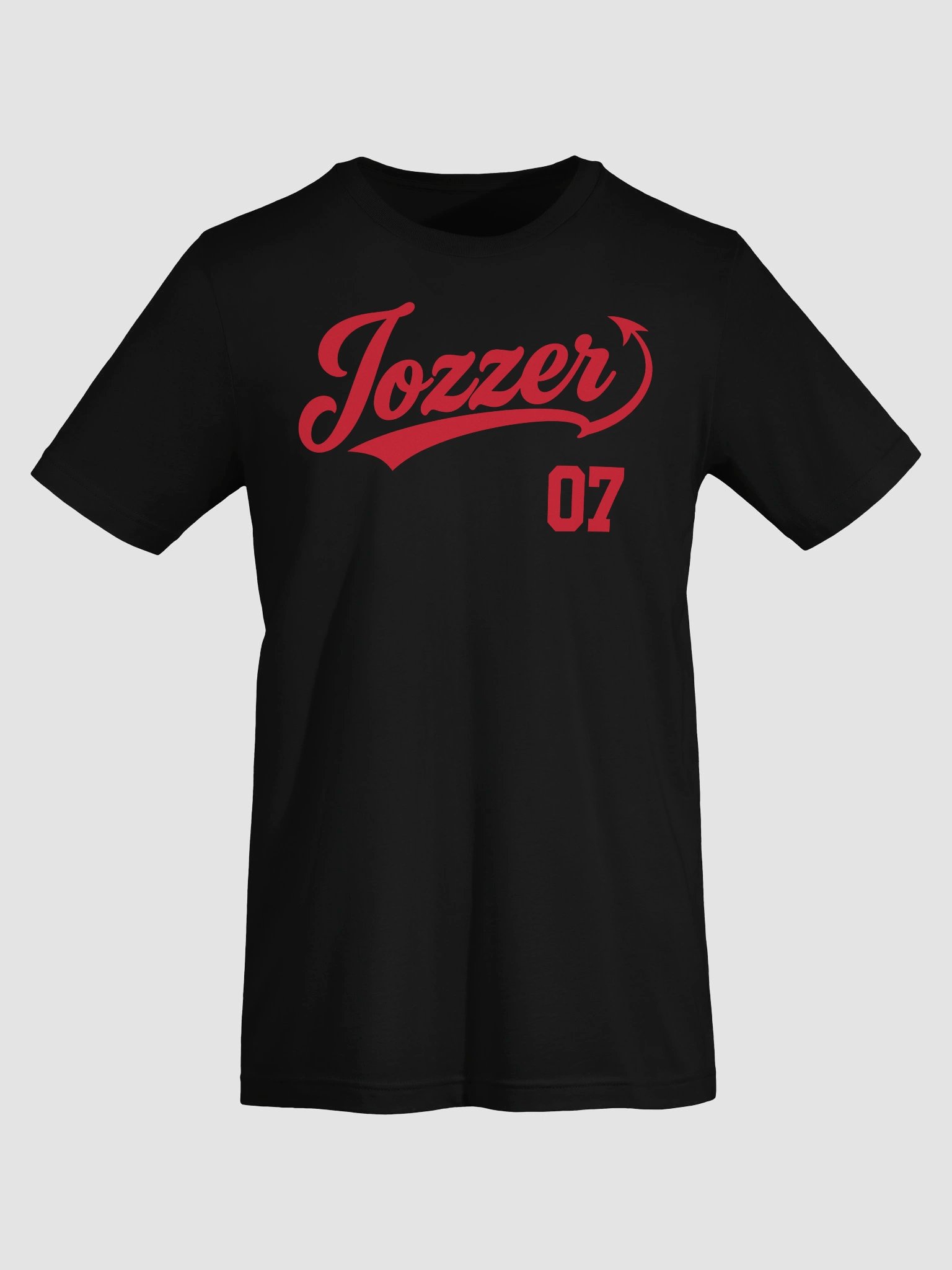 Jozzer Baseball Logo - Soft Tee [Red] product image (15)