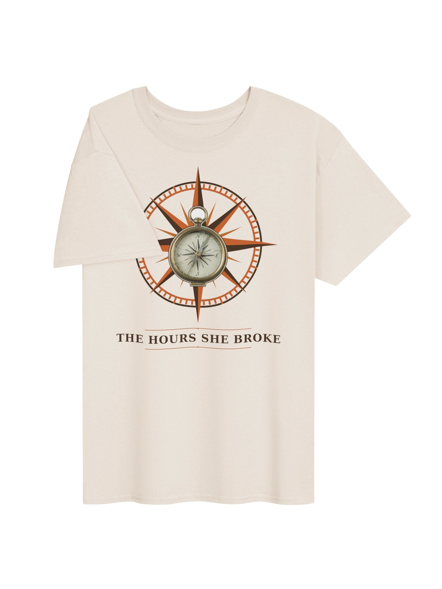 The Hours She Broke — Tee (Natural / Gold) product image (5)