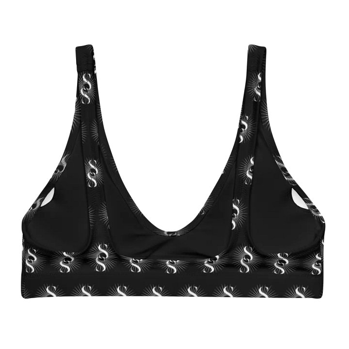 Sunray Swag Mix/Match Black BIkini Top product image (2)