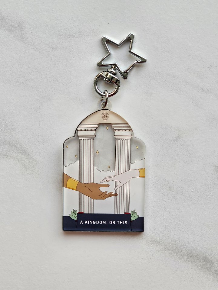 [B-Grade] Kingdom: Clear Keychain product image (1)